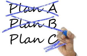 Time for Plan C, Plan A & B are crossed out